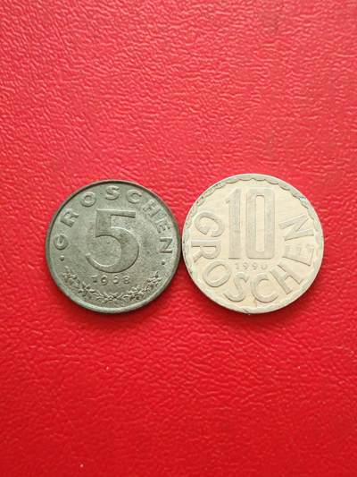 【云涧收藏】第八十五场，无预留最后收官场。 - 奥地利5、10格罗森2枚