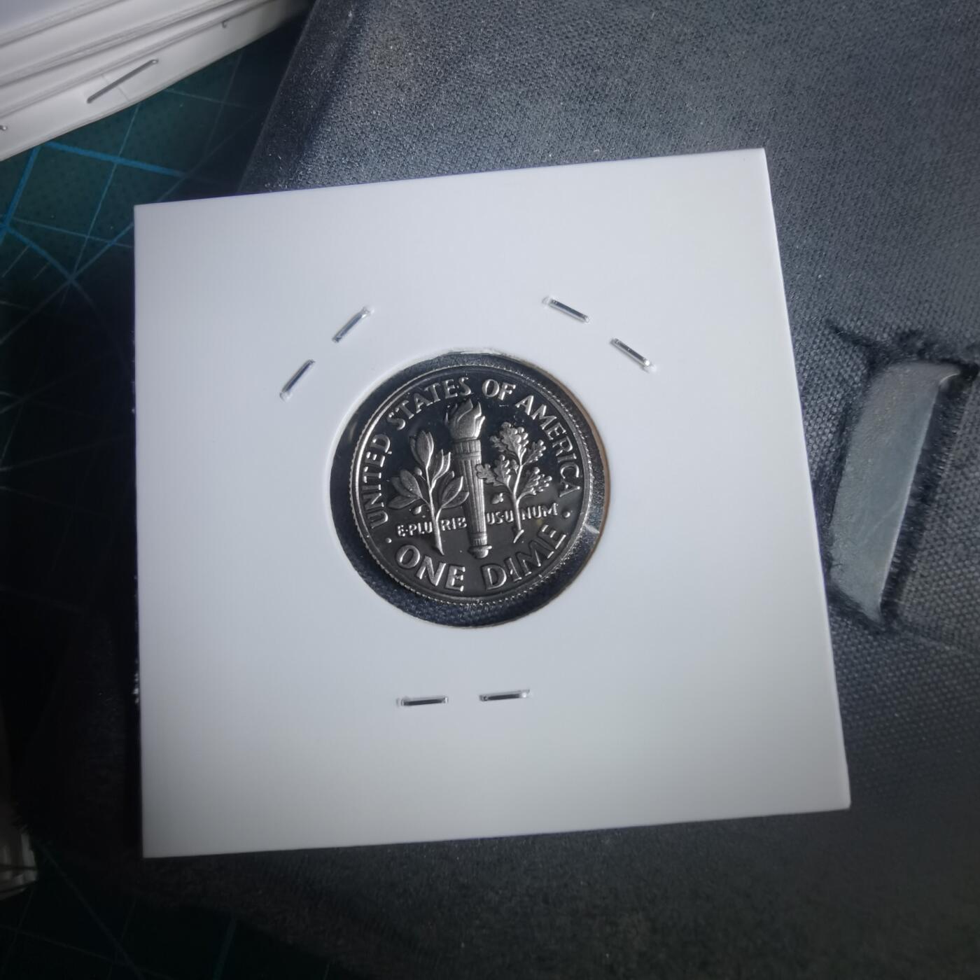 沼泽如烟--第953场 美国1986年10分精制币