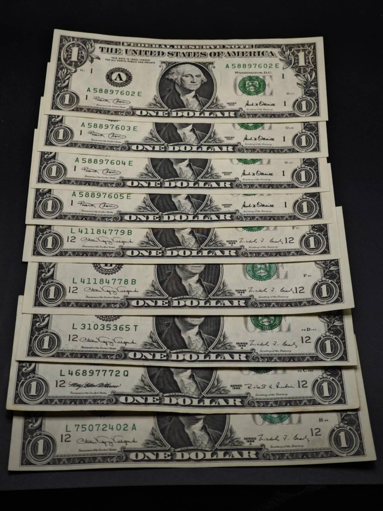 【淘币小摊】限时拍第八百四十二拍  纸币场  满百包邮可预留两周  周一统一发货 