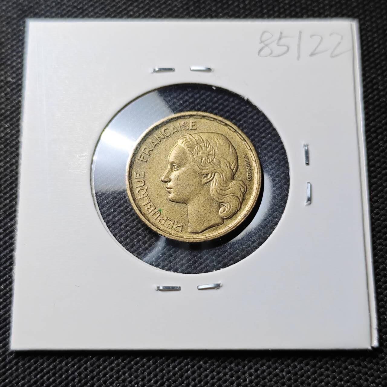 KK钱币收藏小铺  第385期  2月预留时间 周末发货  法国10法郎铜币