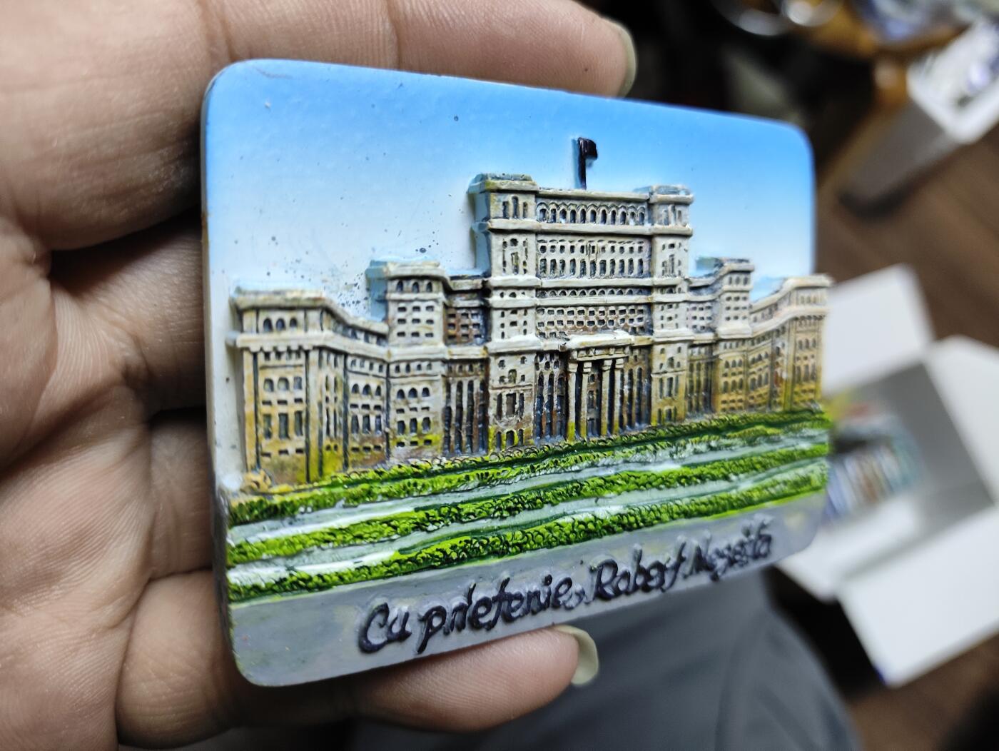 风光无限-精美冰箱贴 罗马尼亚-人民宫