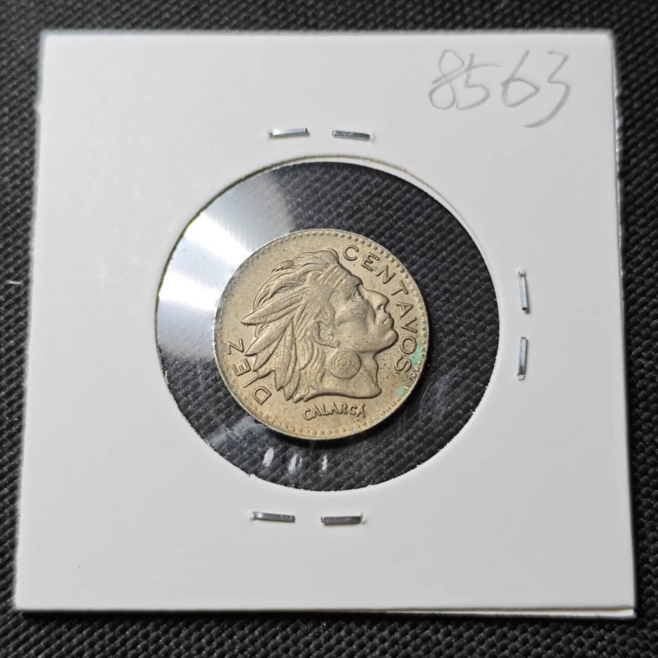 KK钱币收藏小铺  第385期  2月预留时间 周末发货  1964哥伦比亚10分