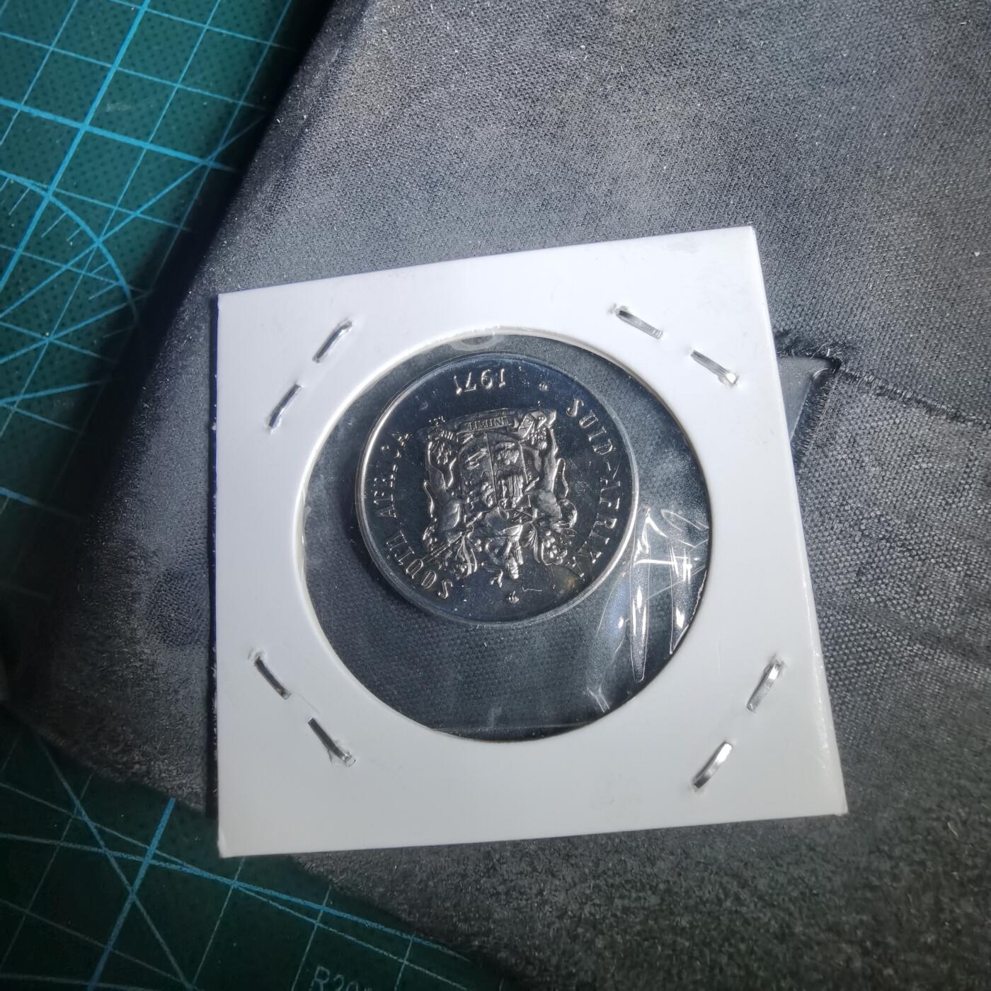 沼泽如烟--第953场 南非1971年20分精制币