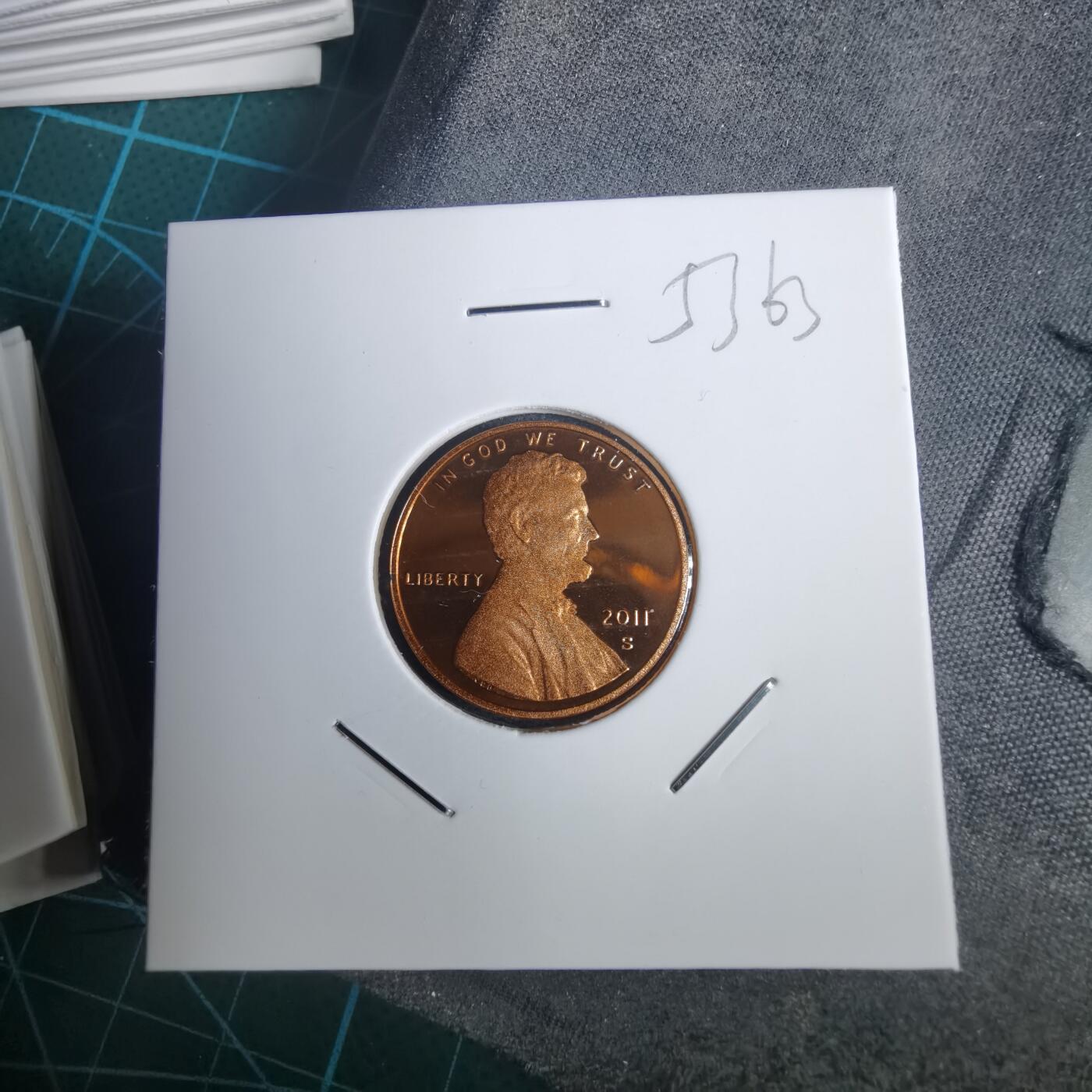 沼泽如烟--第953场 美国2011年1分精制币