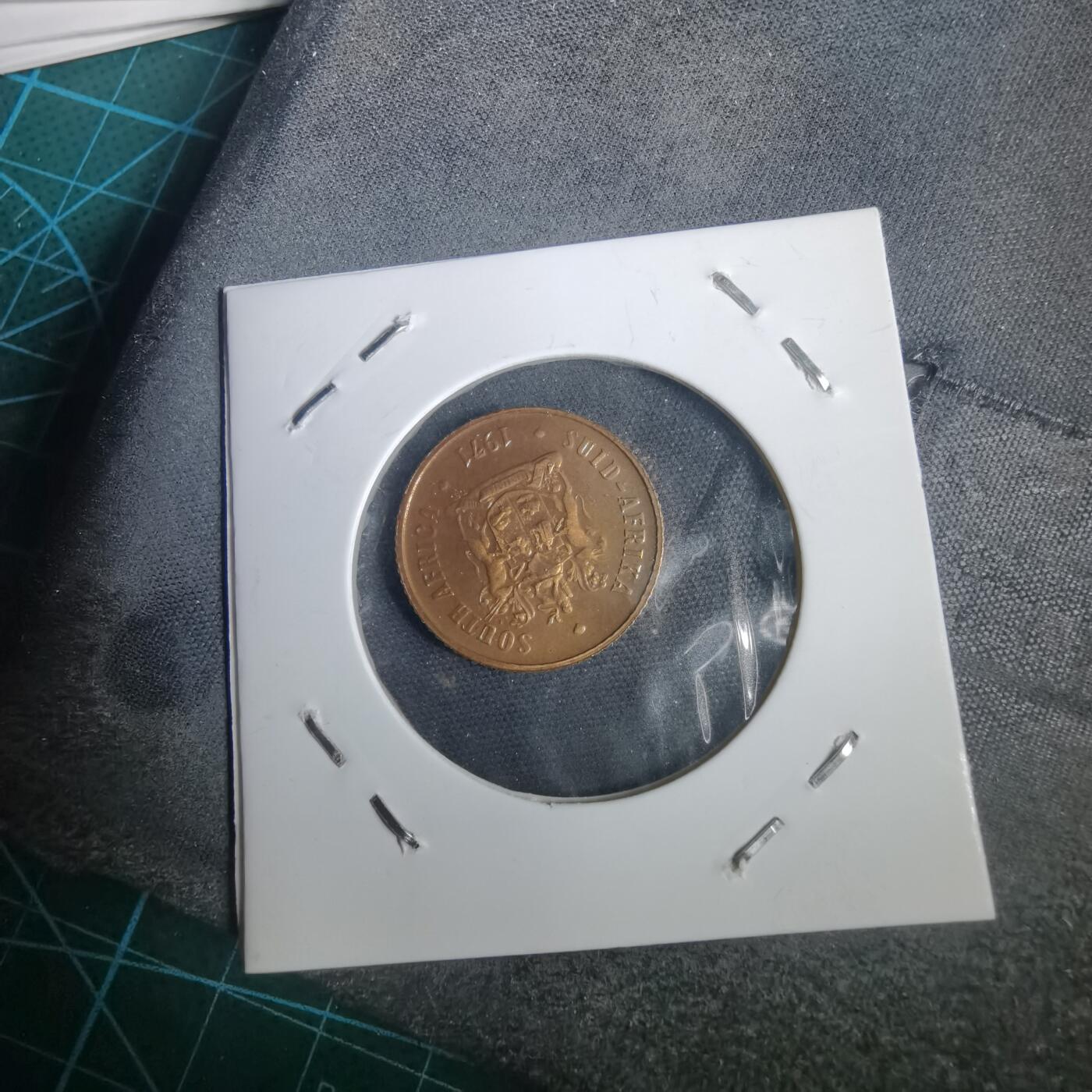 沼泽如烟--第953场 南非1971年1分精制币