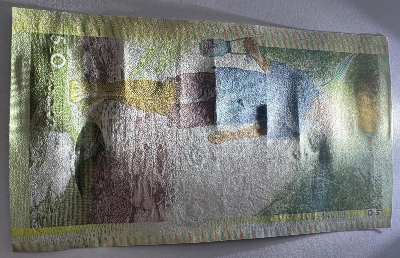 2026第1场（总第228期）：精品测试钞、外钞、塑料钞、连体钞综合场 德纳罗DLR “翠鸟”Optiks窗口测试钞UNC（有机压痕）