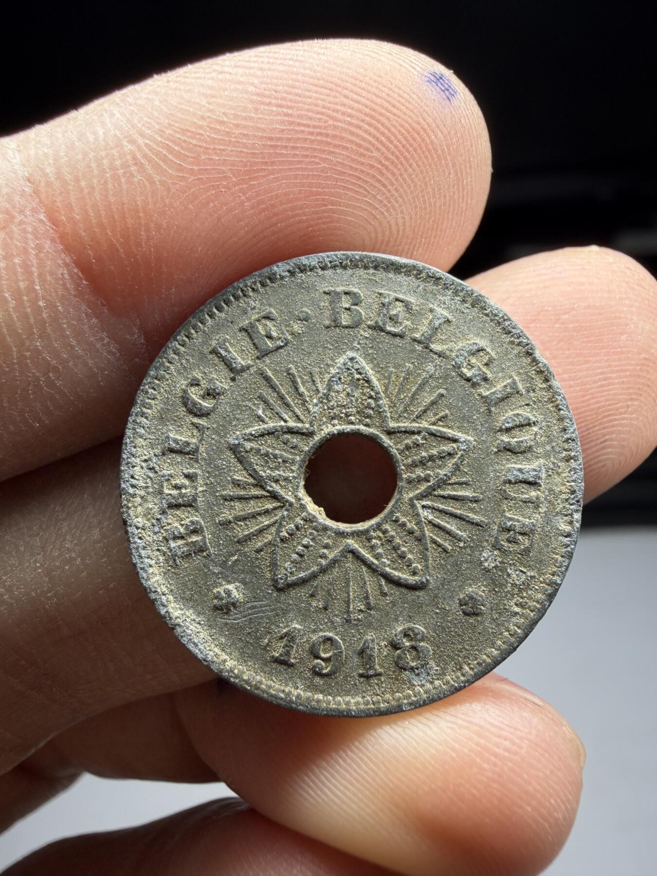 2026年集古藏今外币拍卖第一期-第2场—（总第299拍），可以寄存60天，满160元包邮。 1918年比利时50分