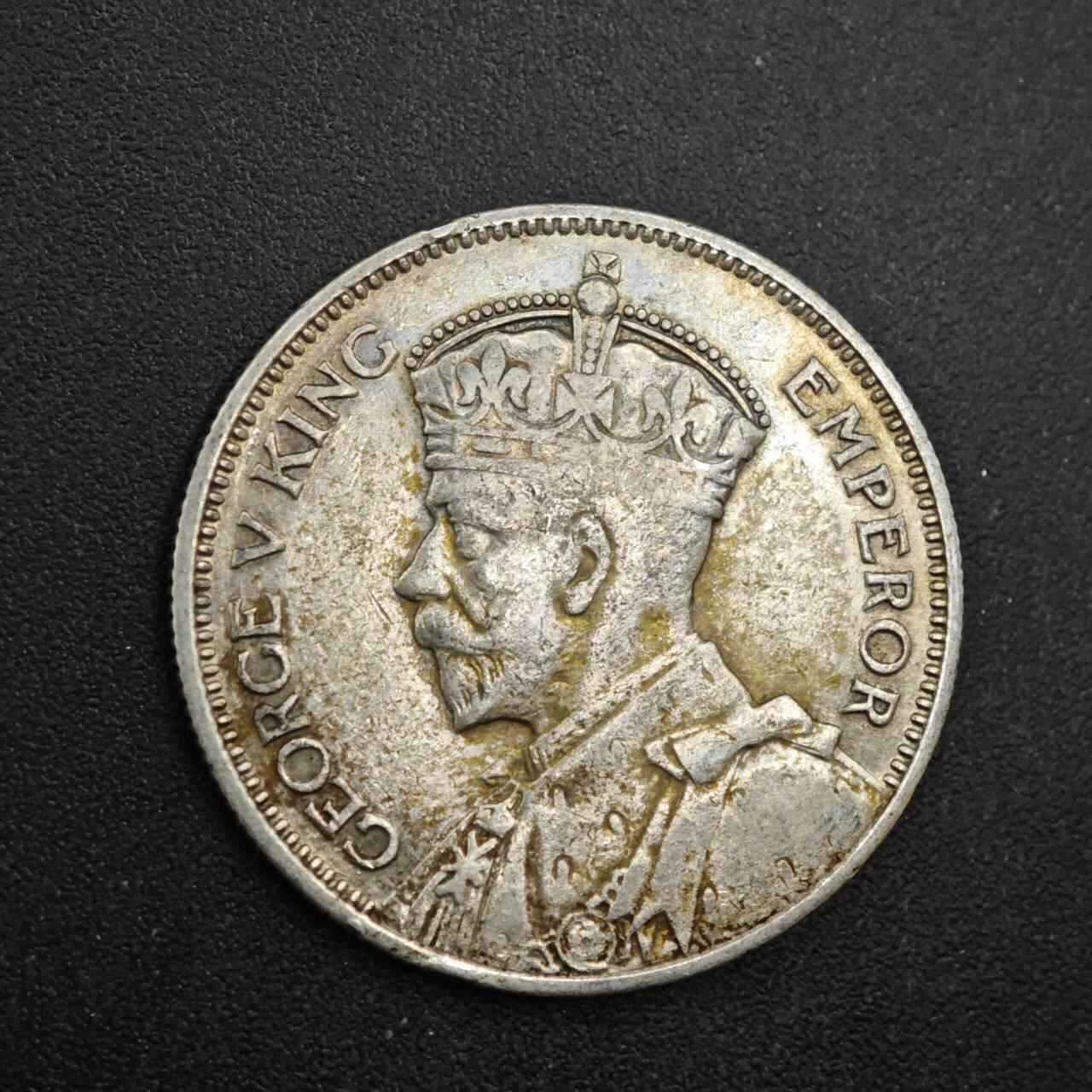 【淘币小摊】限时拍第八百四十拍  散币银币场  满百包邮可预留两周  周一统一发货  斐济1936年乔治五世一先令银币参考银价48