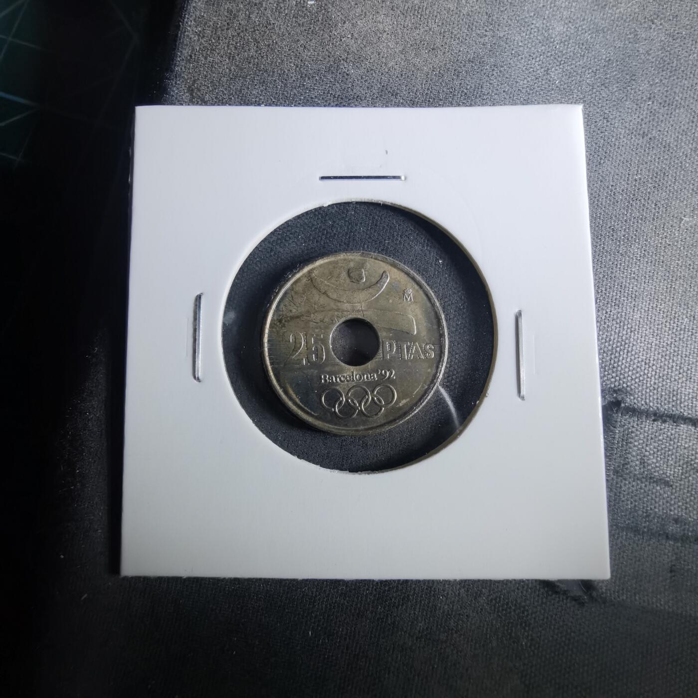 沼泽如烟--第952场 西班牙1990年25比塞塔