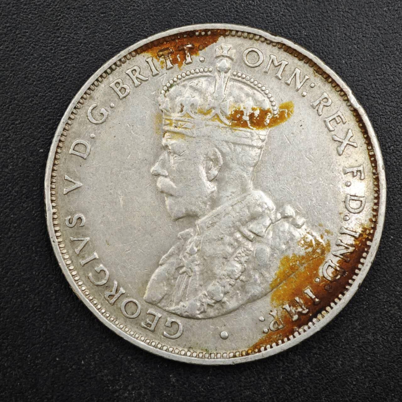 【淘币小摊】限时拍第八百四十拍  散币银币场  满百包邮可预留两周  周一统一发货  澳大利亚1936年乔治五世弗洛林银币参考银价180