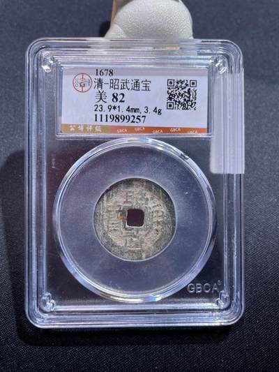 捡漏专场 - 清-昭武通宝