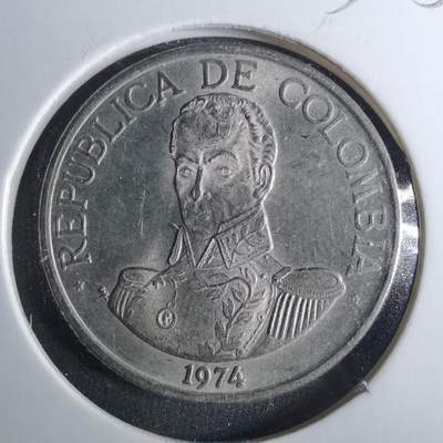 沼泽如烟--第952场 - 哥伦比亚1974年1比索