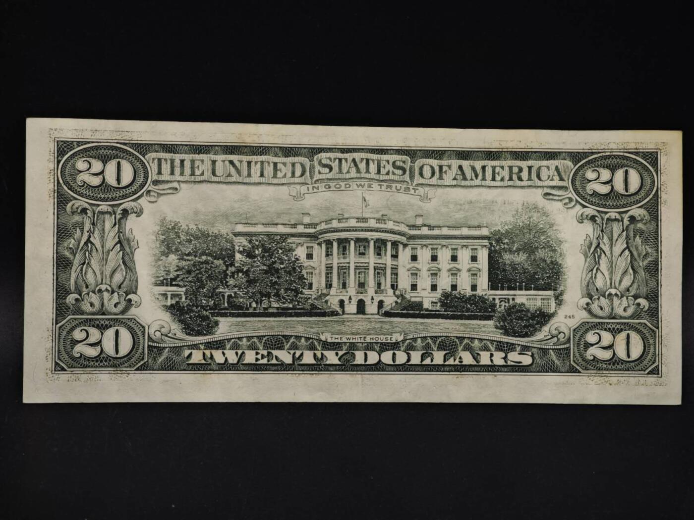 【淘币小摊】限时拍第八百四十二拍  纸币场  满百包邮可预留两周  周一统一发货  美国1990年20元纸币【有折】