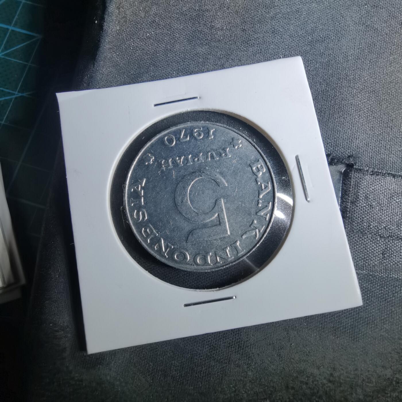 沼泽如烟--第952场 印度尼西亚1970年5卢比