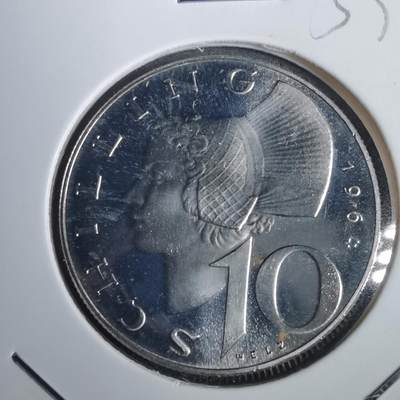 沼泽如烟--第953场 - 奥地利1964年10先令精制币银币