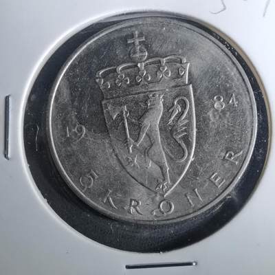 沼泽如烟--第952场 - 挪威1984年5克朗