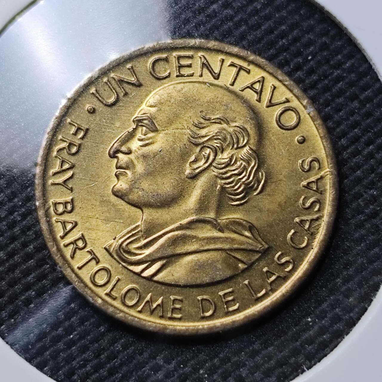 KK钱币收藏小铺  第385期  2月预留时间 周末发货  危地马拉1分铜币 好品