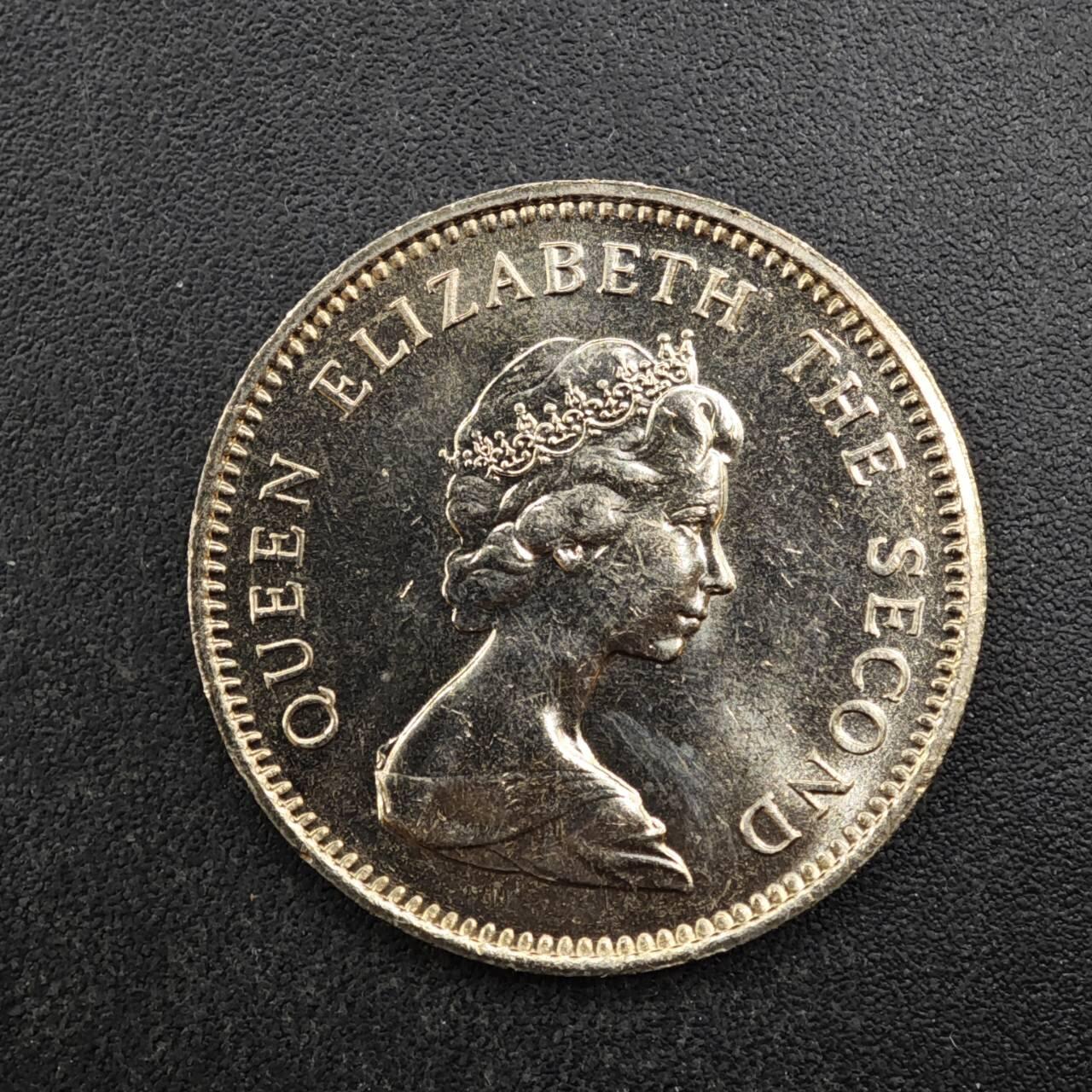 【淘币小摊】限时拍第八百四十拍  散币银币场  满百包邮可预留两周  周一统一发货  福克兰群岛1985年5便士