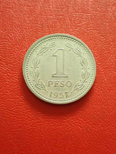 【云涧收藏】第八十五场，无预留最后收官场。 - 阿根廷1957年1比索