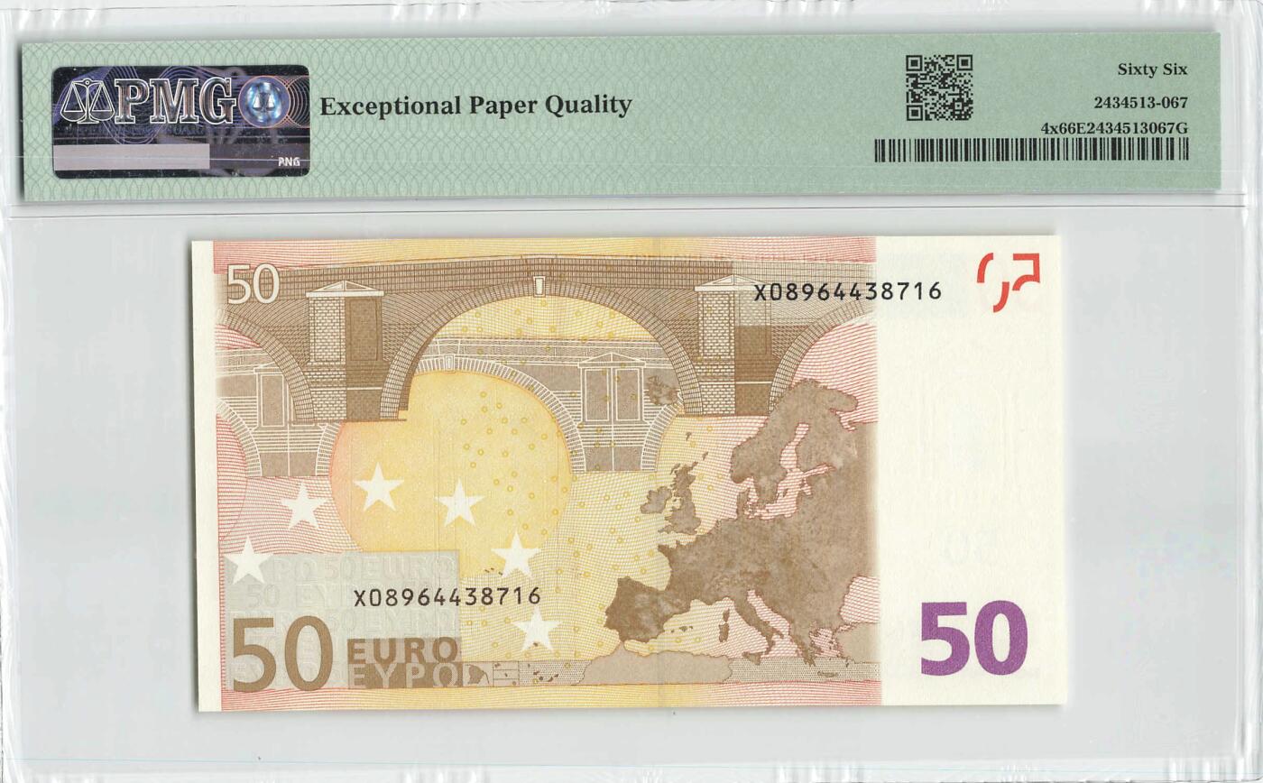 小福收藏拍卖第200期 【庆典场 中拍就有好礼相赠】评级币精选场 本期有捷克斯洛伐克20年100克朗慕夏作品大珍 69分倒置百位号布隆迪世界最大纸币  35年版加拿大经典 苏格兰格拉斯哥大学500年纪念钞倒置小号 卡塔尔80年100里亚尔冠军分 美国教育券 意大利拉斐尔 乌克兰 库克群岛 墨西哥 南斯拉夫 亚美尼亚等多国精美高分珍稀老钞精品纸币 德国 2002年 50欧元 少见一签 PMG66 EPQ 季军分