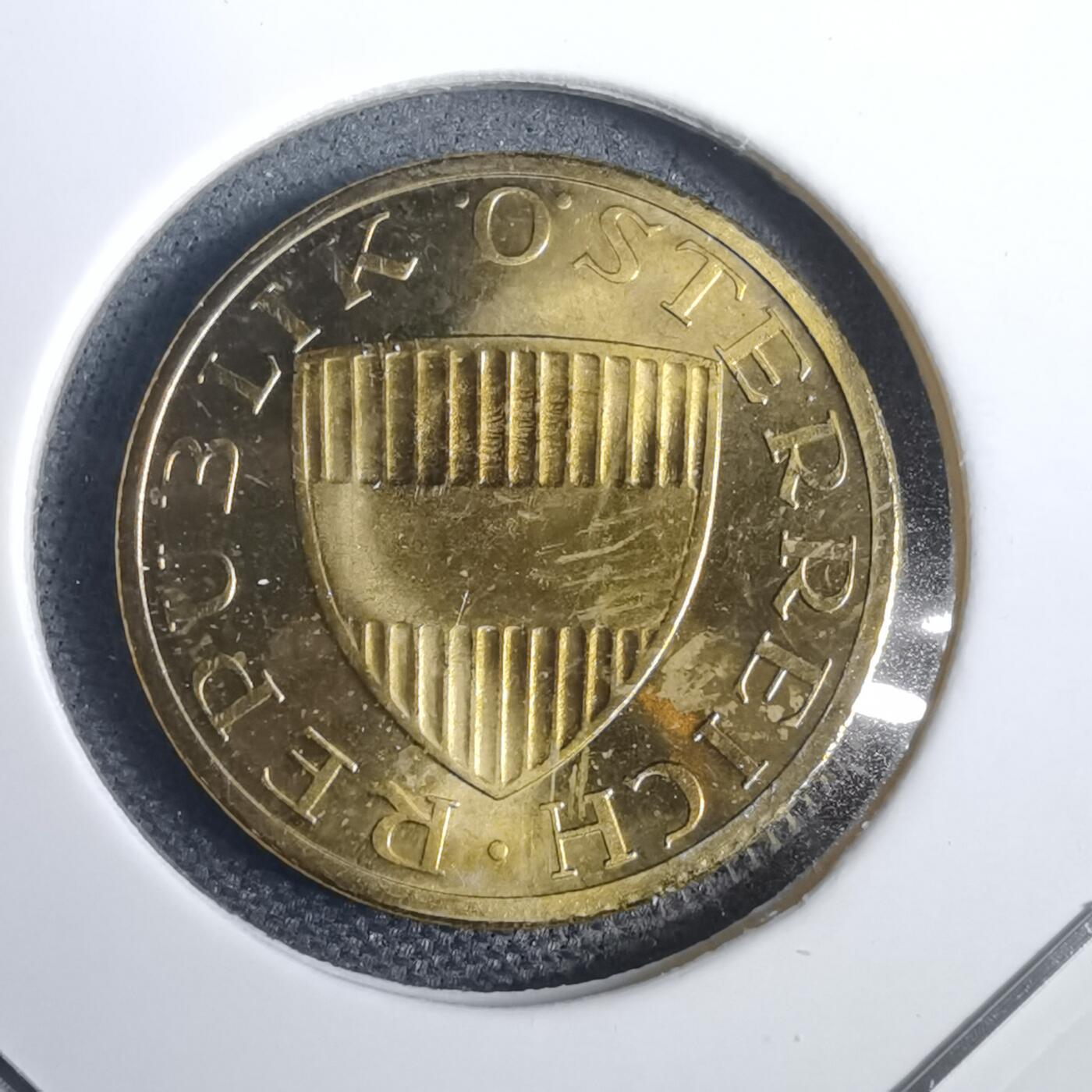 沼泽如烟--第953场 奥地利1964年50格罗申精制币