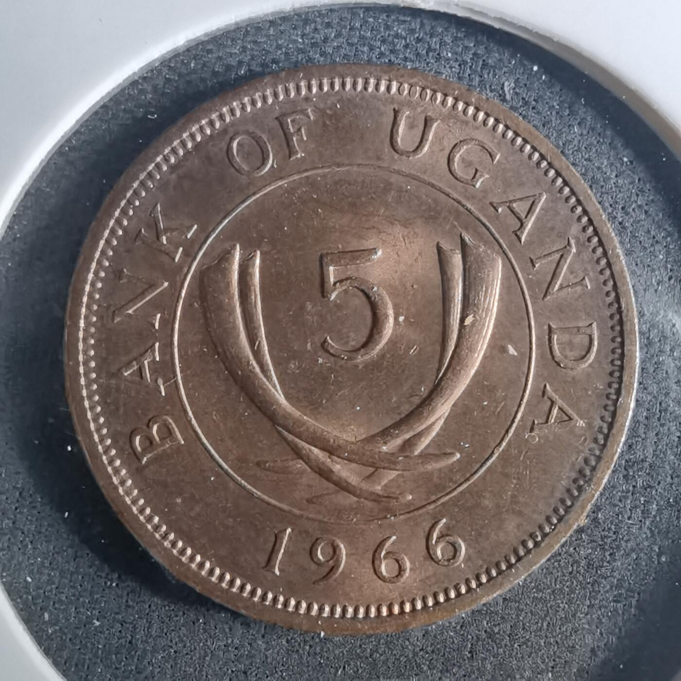 沼泽如烟--第952场 乌干达1966年五分