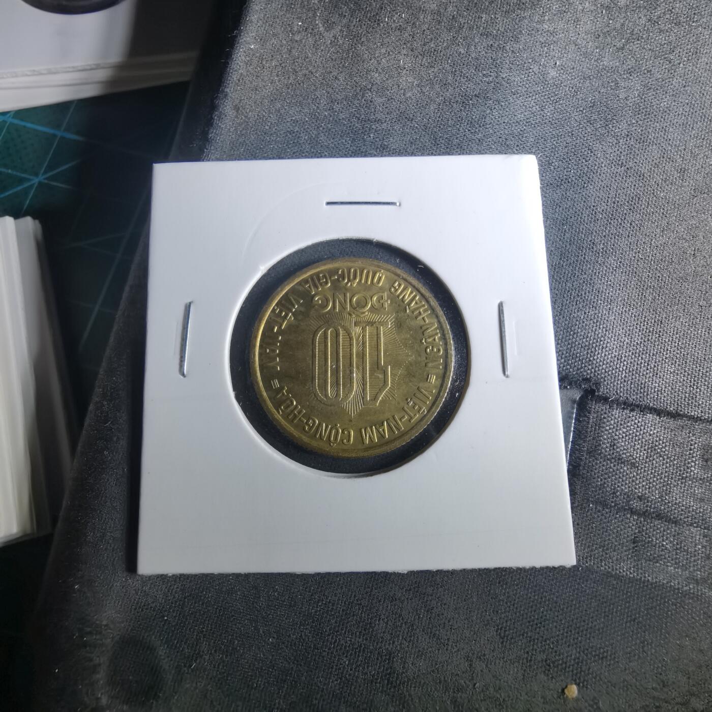 沼泽如烟--第952场 越南1974年10盾纪念币