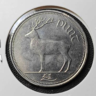 KK钱币收藏小铺  第385期  2月预留时间 周末发货 -  爱尔兰1镑