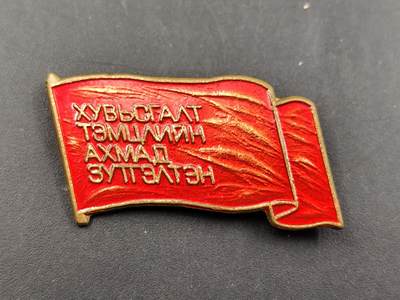 1月6日徽章钱币专场 - 蒙古国社会主义时期胡斯泰战役的英雄证章