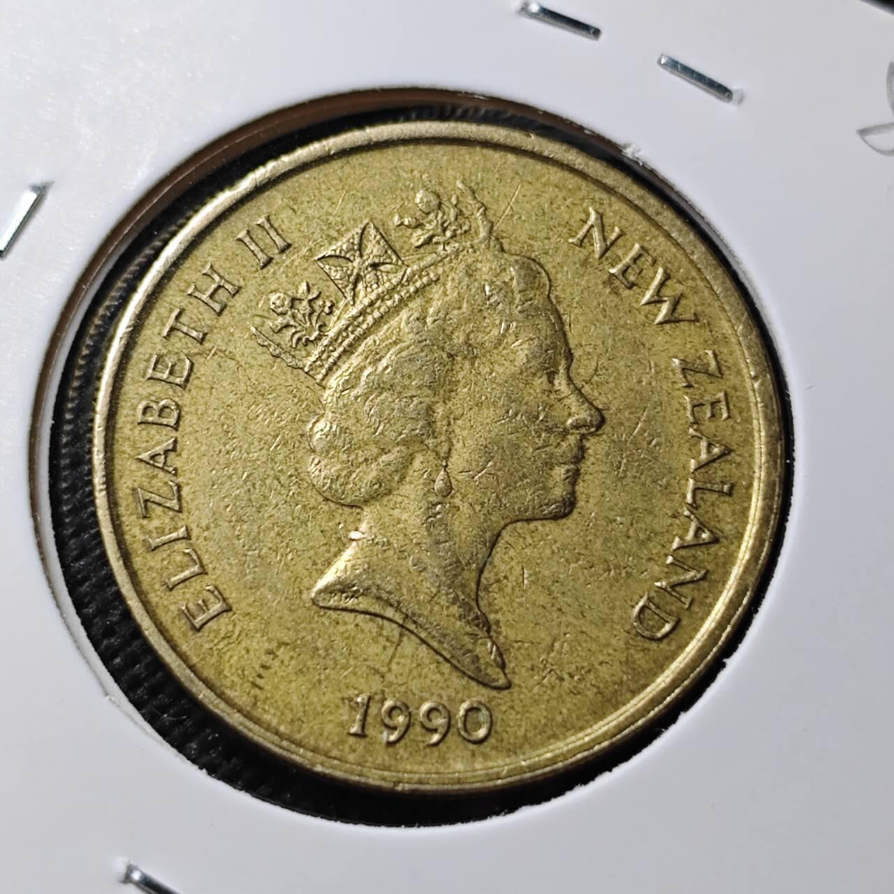 KK钱币收藏小铺  第385期  2月预留时间 周末发货  新西兰2元