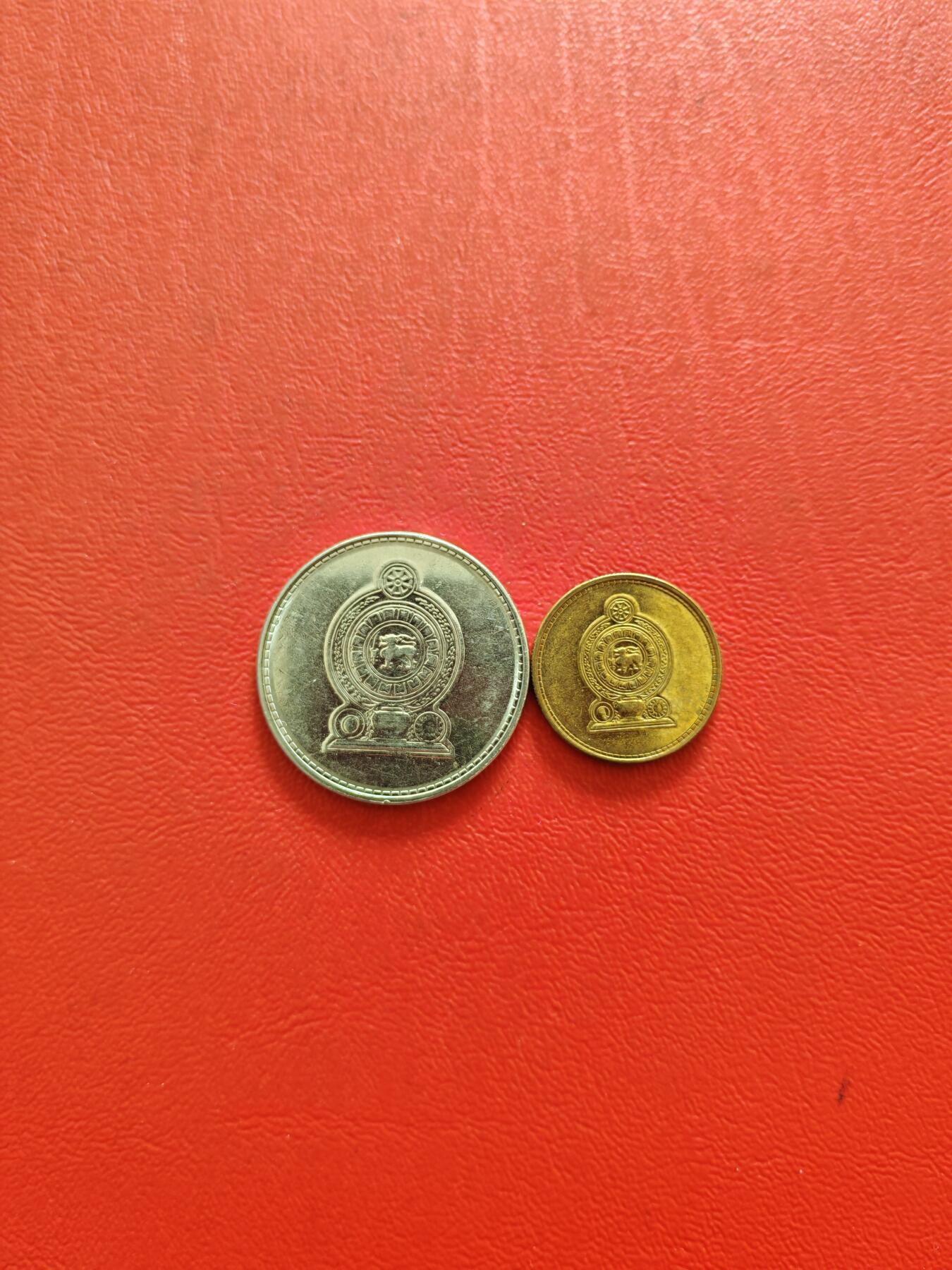 【云涧收藏】第八十五场，无预留最后收官场。 斯里兰卡2011年2枚