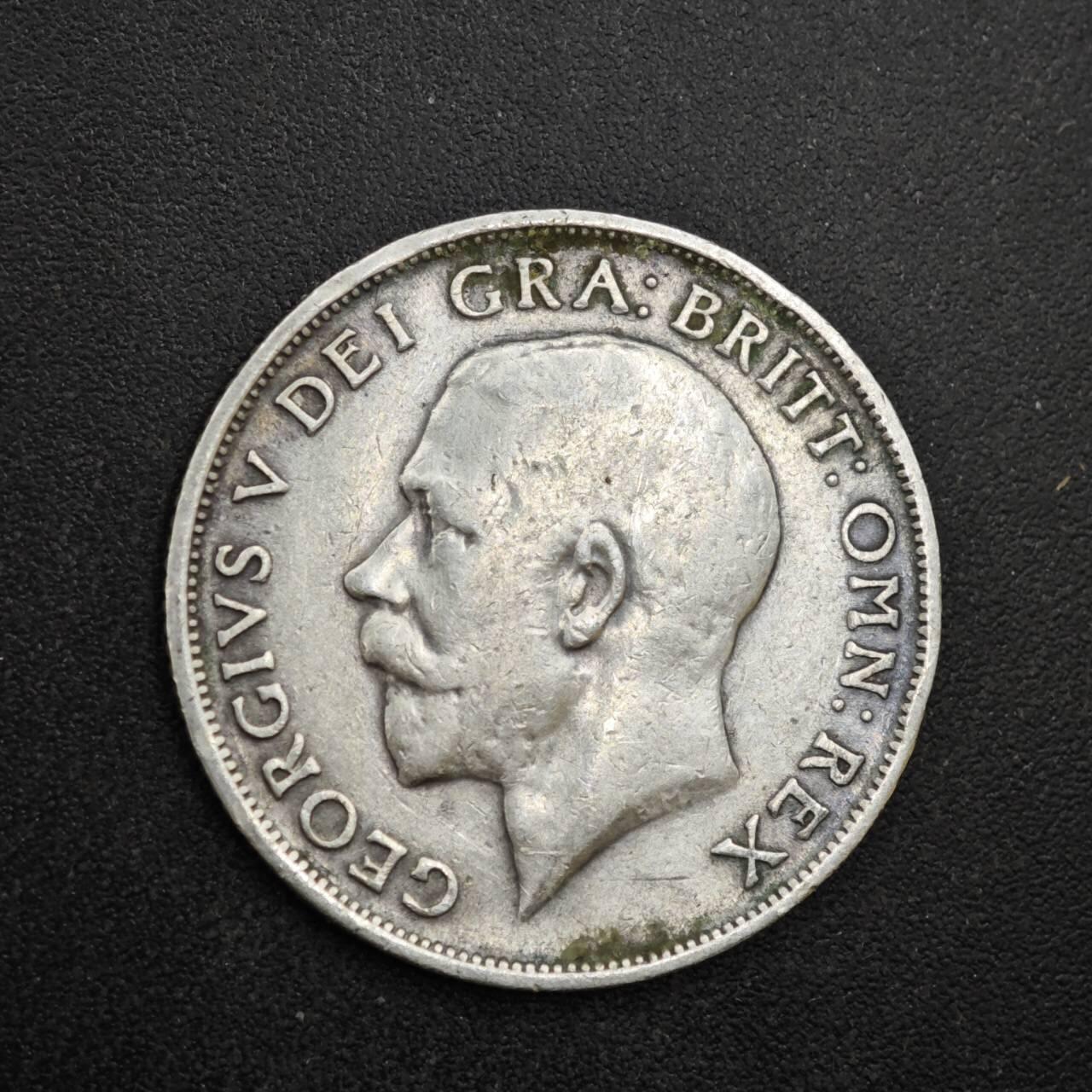 【淘币小摊】限时拍第八百四十拍  散币银币场  满百包邮可预留两周  周一统一发货  英国1915年乔治五世一先令银币参考银价89