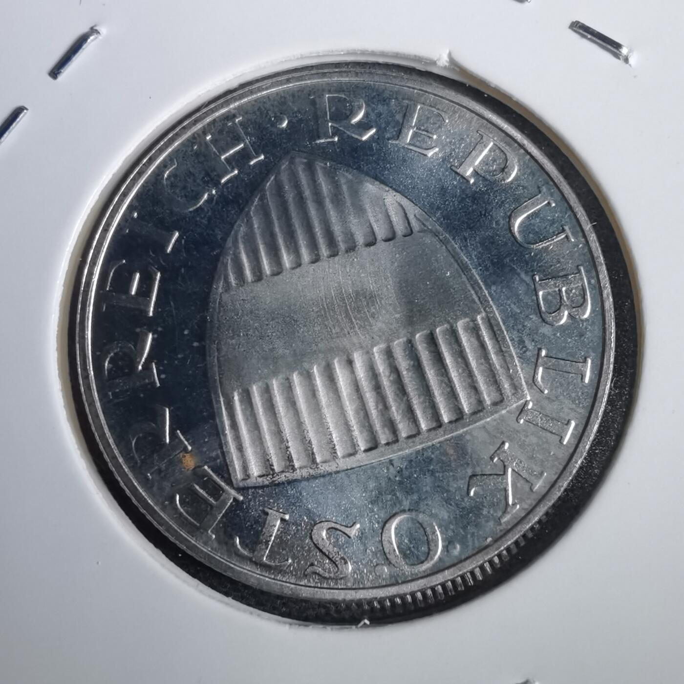 沼泽如烟--第953场 奥地利1964年10先令精制币银币