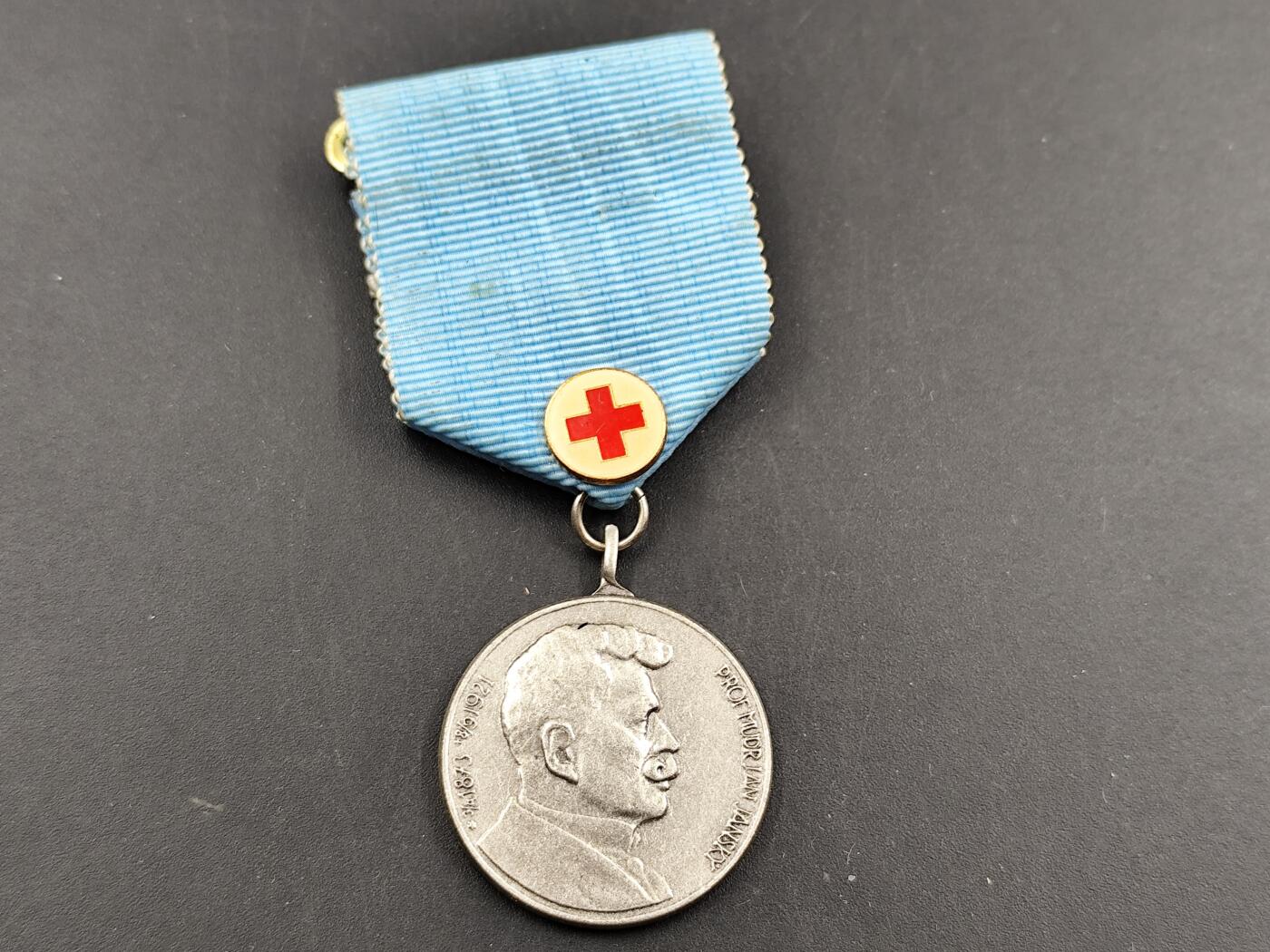 1月6日徽章钱币专场 捷克杨 詹斯基教授奖章红十字