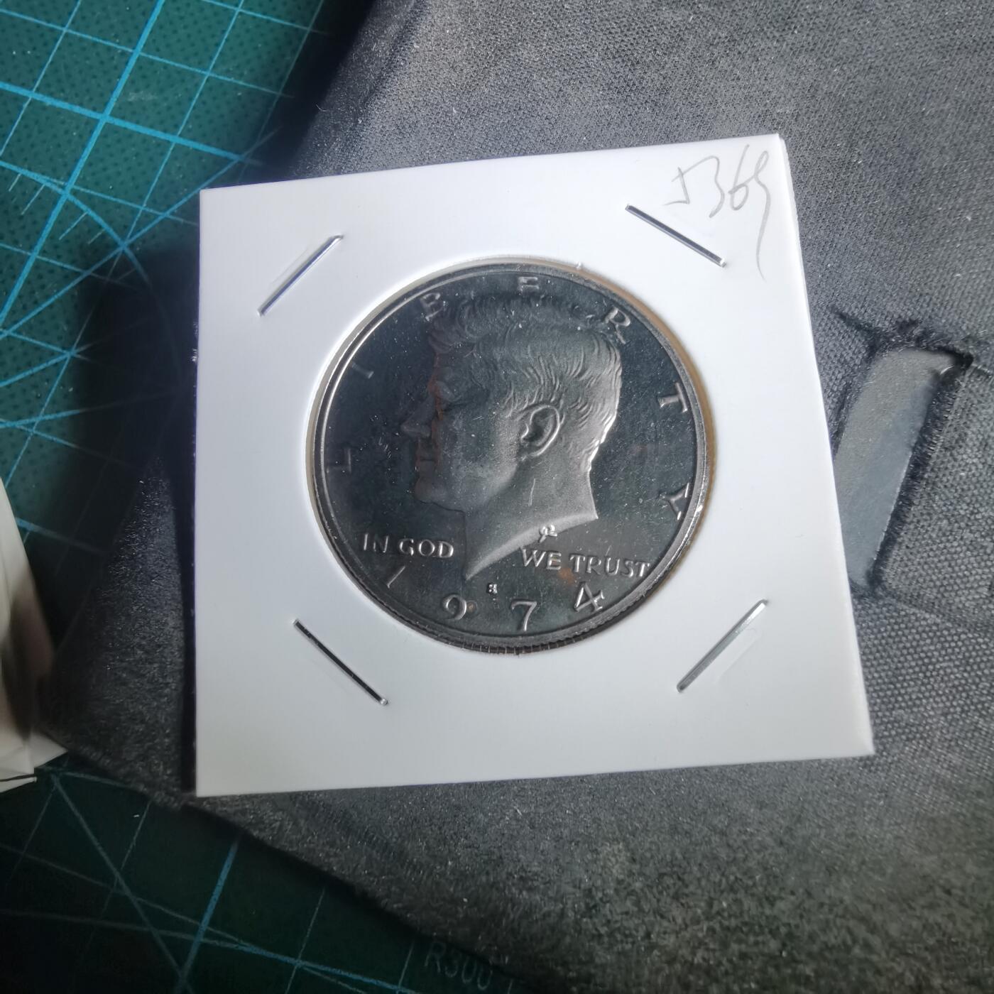 沼泽如烟--第953场 美国1974年50分精制币