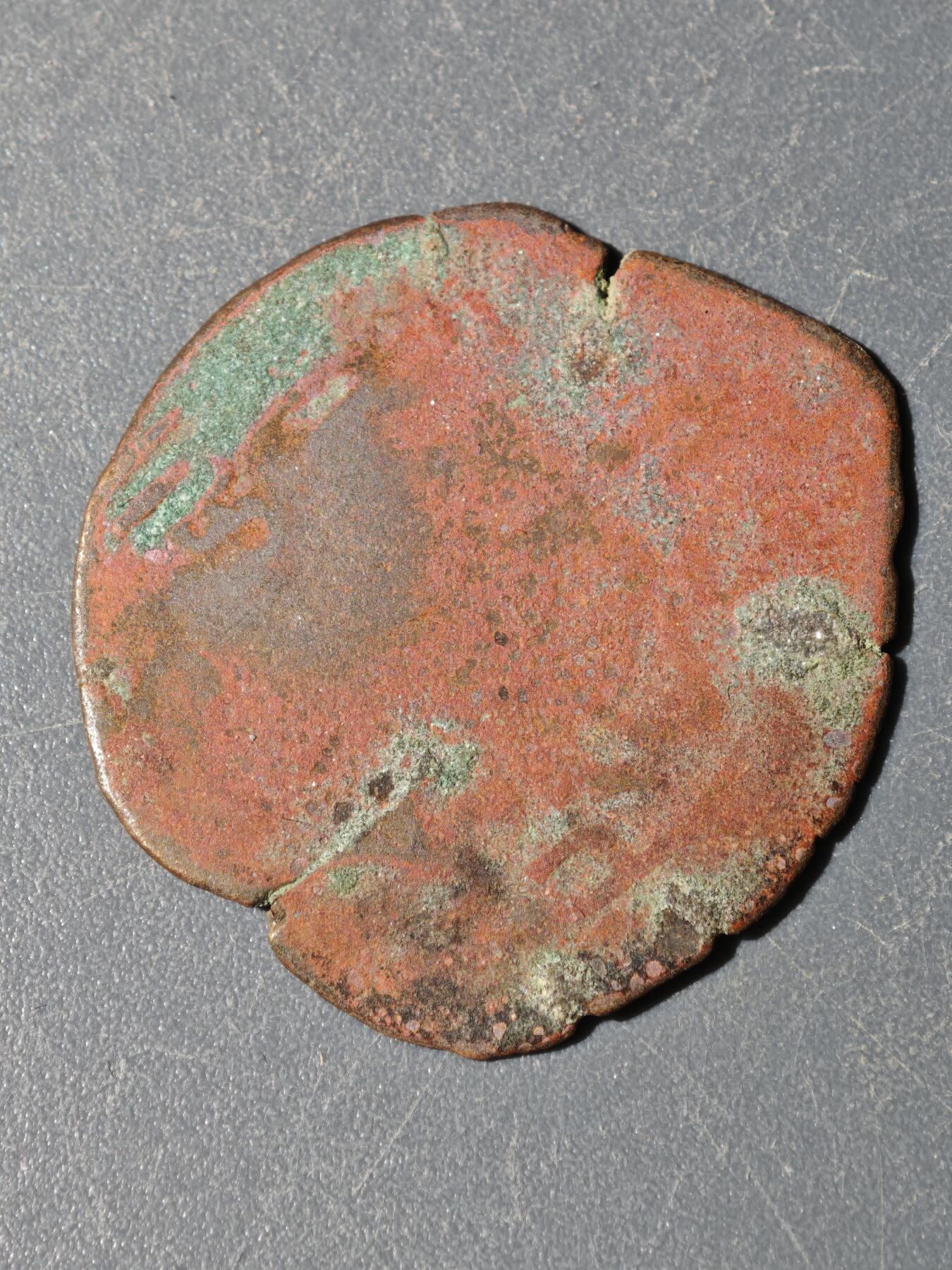 104期回流戒指饰品杂件纪念章丝路钱币专场 C喀拉汗王朝铜币