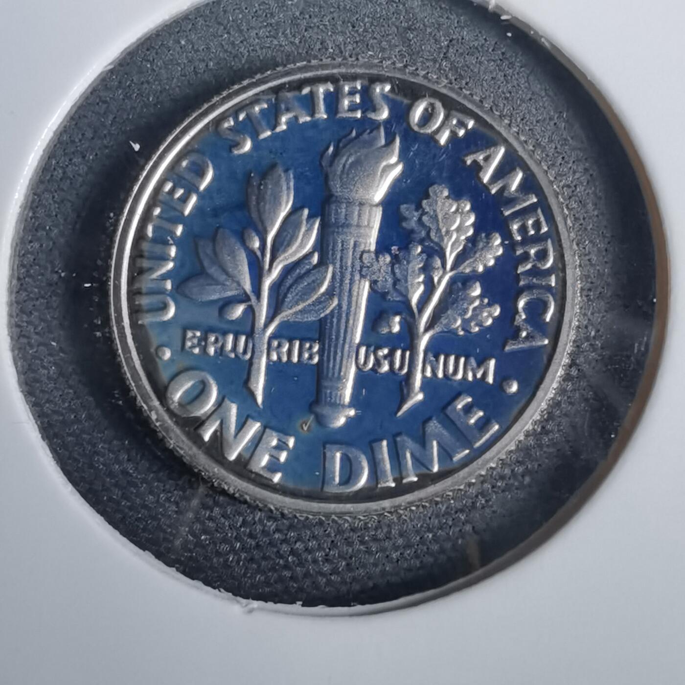 沼泽如烟--第953场 美国1982年10分精制币