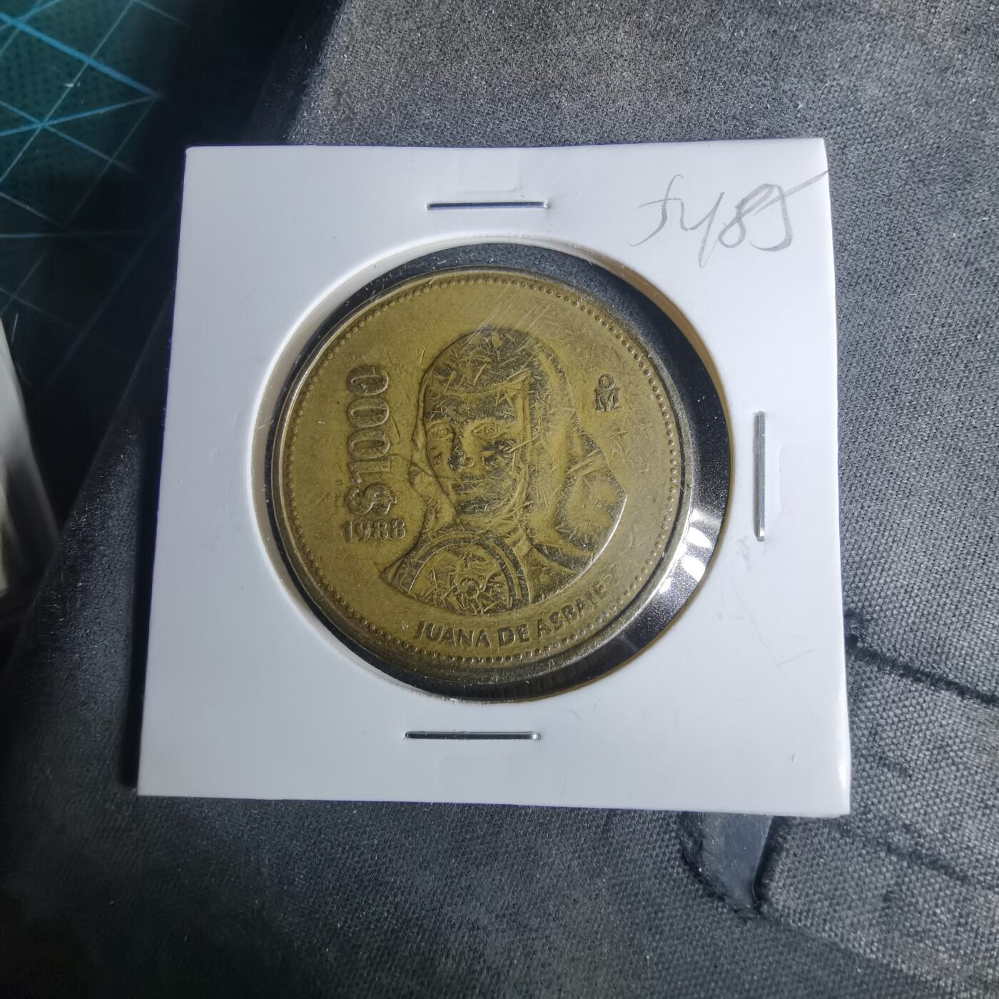 沼泽如烟--第952场 墨西哥1988年1000比索