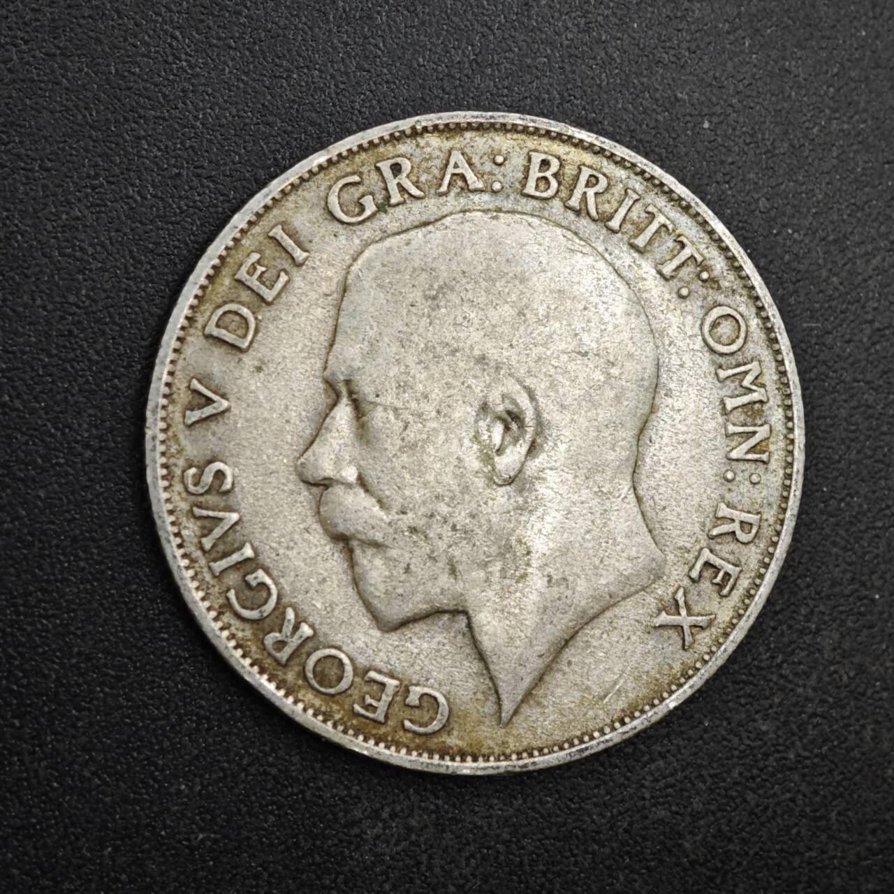 【淘币小摊】限时拍第八百四十拍  散币银币场  满百包邮可预留两周  周一统一发货  英国1921年乔治五世一先令银币参考银价48