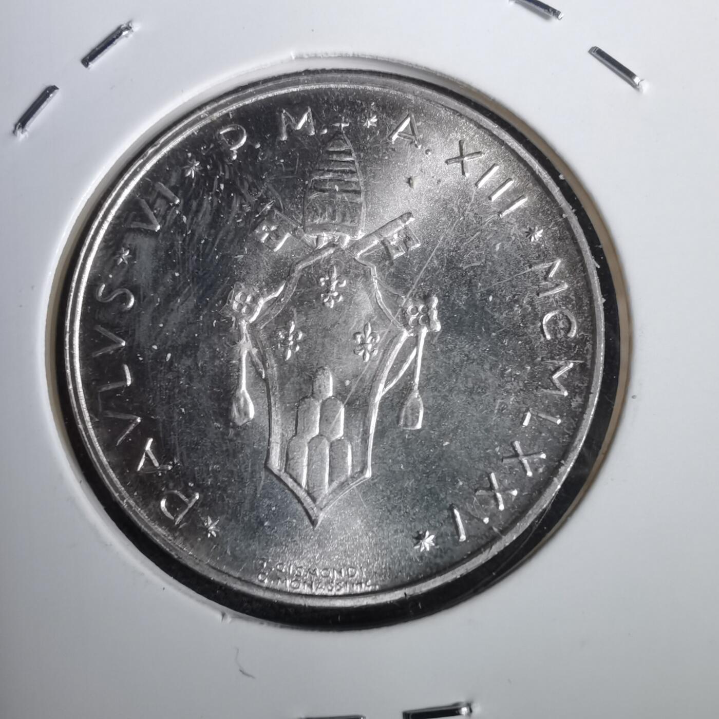 沼泽如烟--第953场 梵蒂冈银币