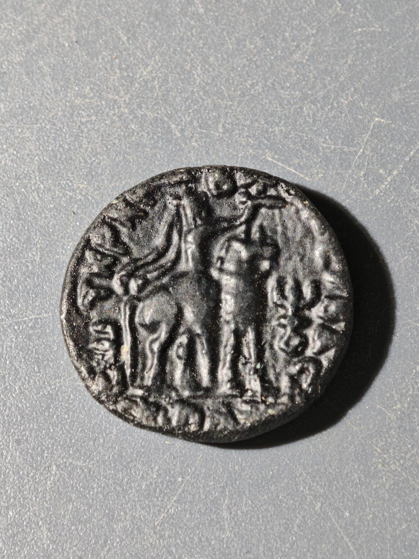 104期回流戒指饰品杂件纪念章丝路钱币专场 C丝路铜币