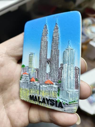 风光无限-精美冰箱贴 马来西亚-双子塔