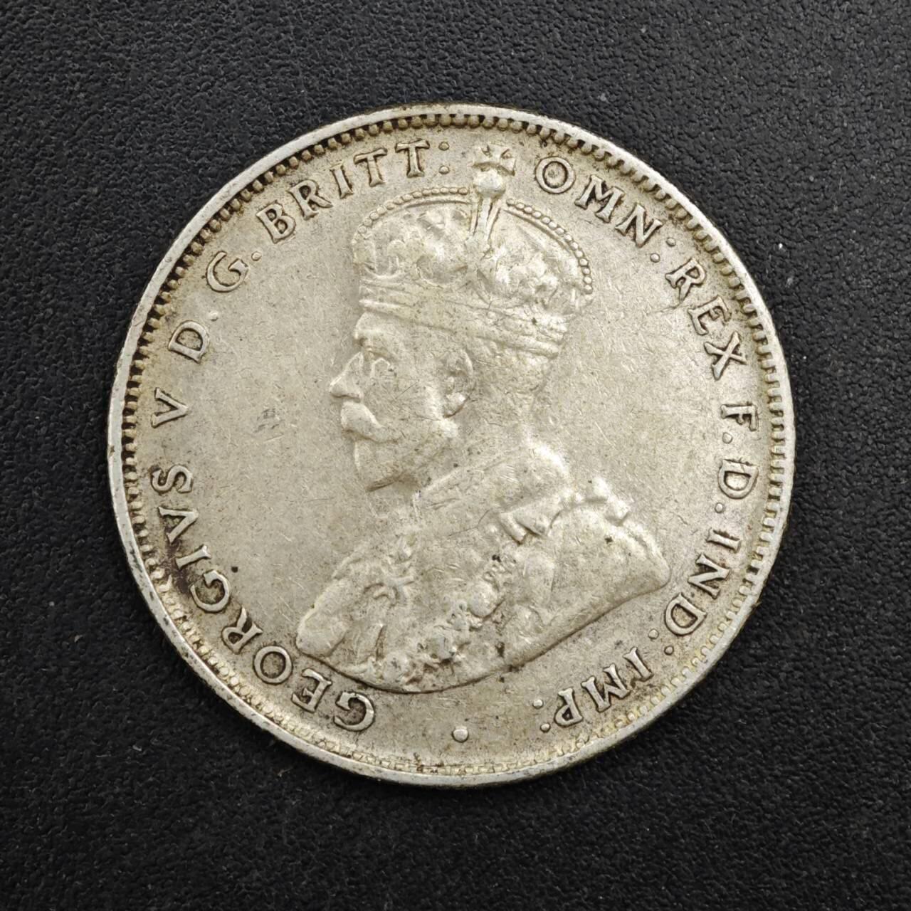 【淘币小摊】限时拍第八百四十拍  散币银币场  满百包邮可预留两周  周一统一发货  澳大利亚1936年乔治五世一先令银币参考银价90