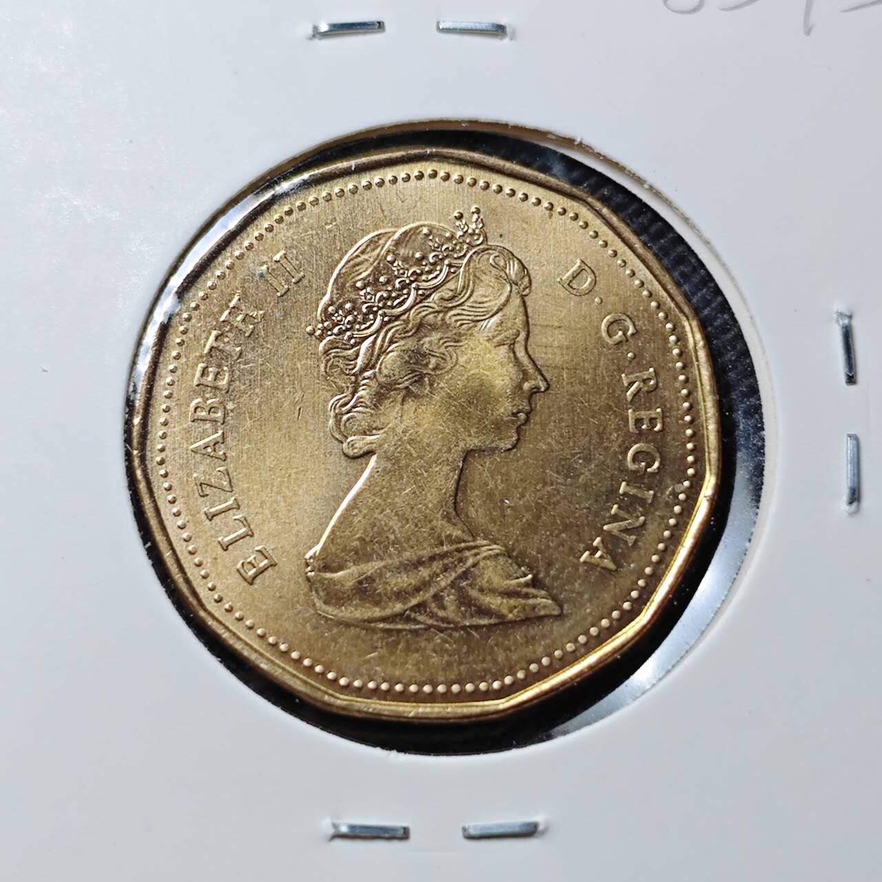 KK钱币收藏小铺  第385期  2月预留时间 周末发货  加拿大1元好品