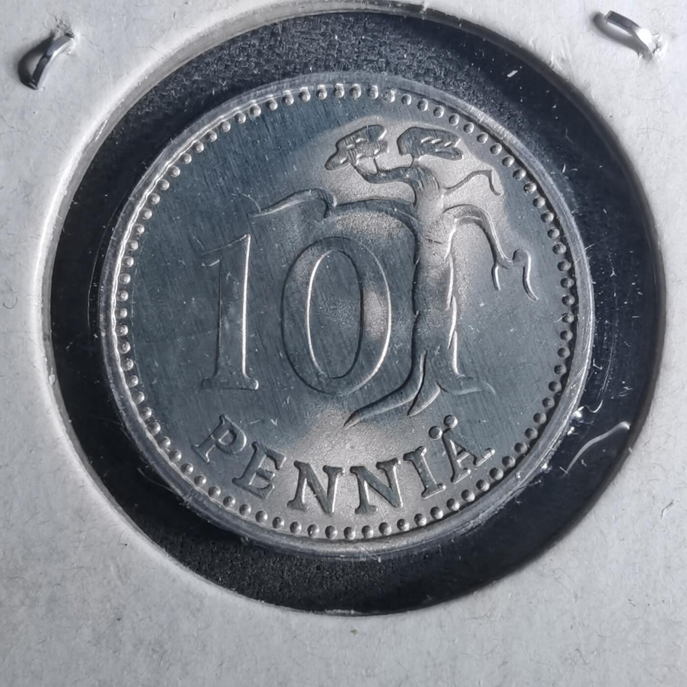 沼泽如烟--第952场 芬兰1986年10芬尼