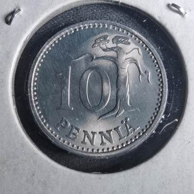 沼泽如烟--第952场 - 芬兰1986年10芬尼