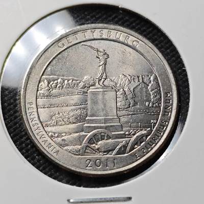 KK钱币收藏小铺  第385期  2月预留时间 周末发货 -  美国25分纪念币 好品