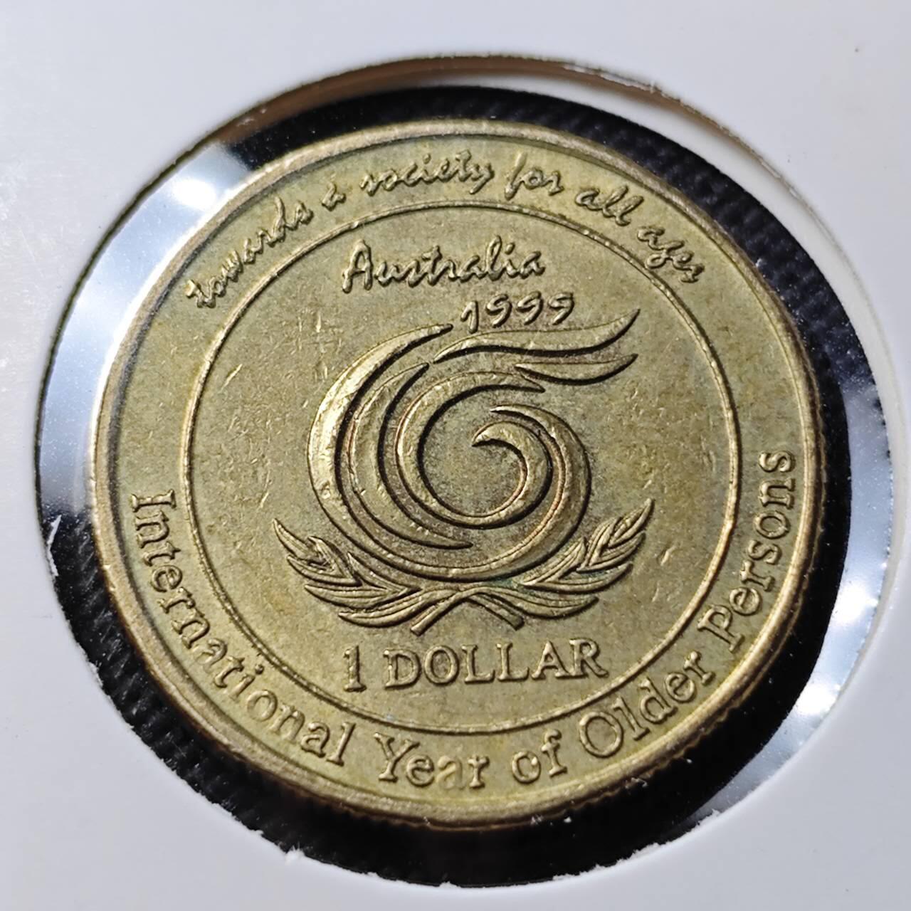 KK钱币收藏小铺  第385期  2月预留时间 周末发货  澳大利亚1元纪念币