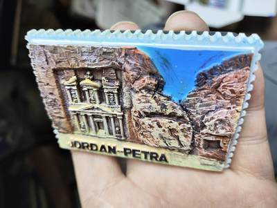 风光无限-精美冰箱贴 约旦-佩特拉古城