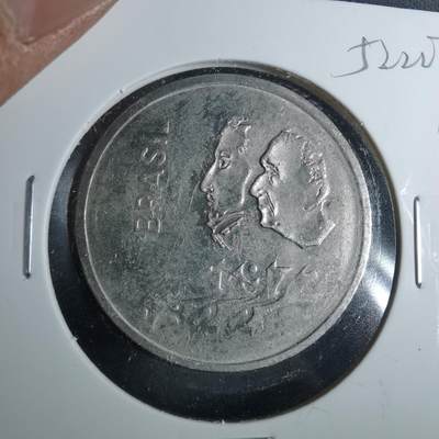 沼泽如烟--第952场 - 巴西1972年1克鲁塞罗纪念币